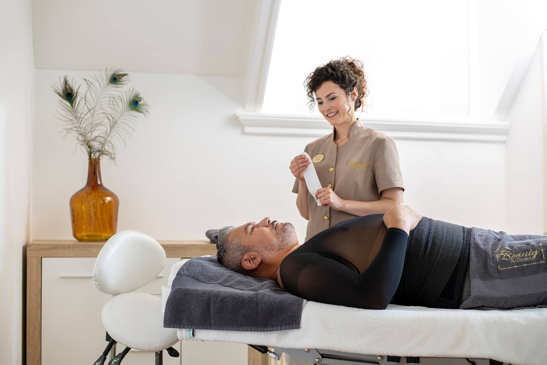 Cryolipolyse behandeling vet percentages en gewichten bespreken