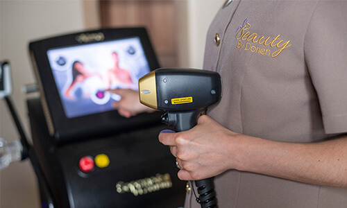 Definitief ontharen laser instellen