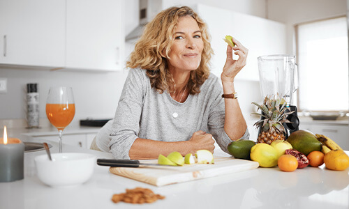 Een gezond leven verminderd de kans op kraaienpootjes